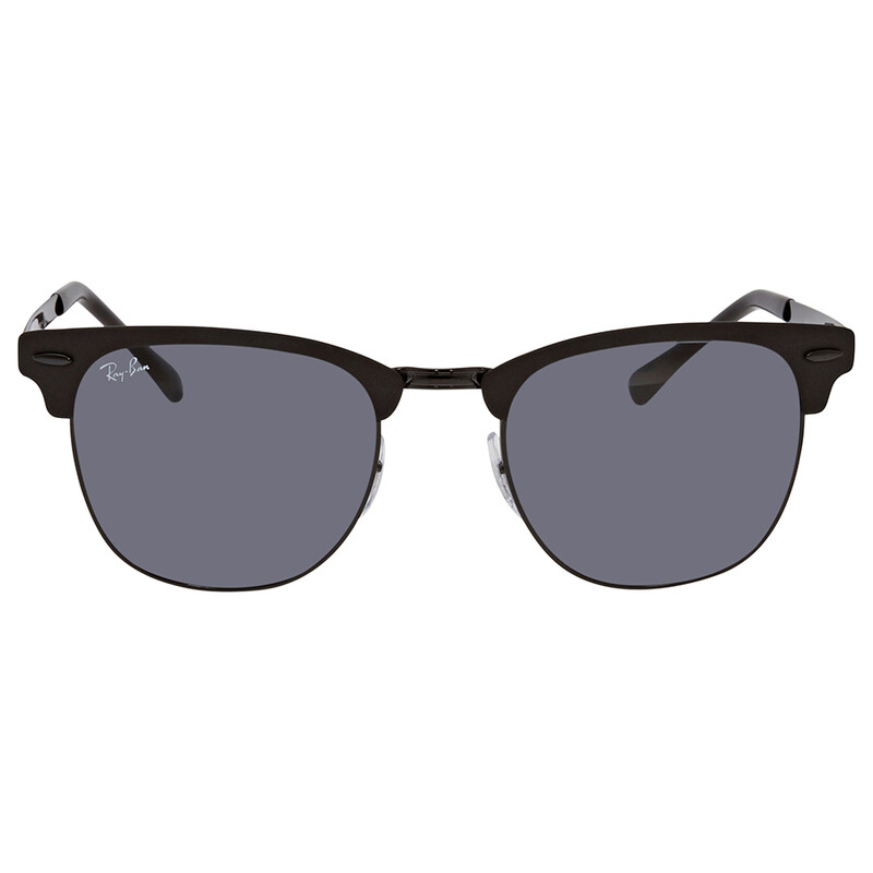 Ray-Ban Clubmaster Metal Blue Classic Unisex Sunglasses RB3716 186