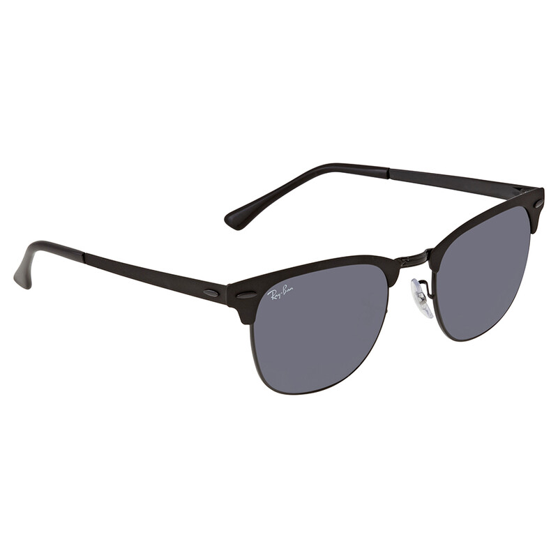 レイバン　クラブマスター　RB3716 186/R5 Ray-Ban Clubmaster Metal Blue Classic Unisex Sunglasses RB3716 186