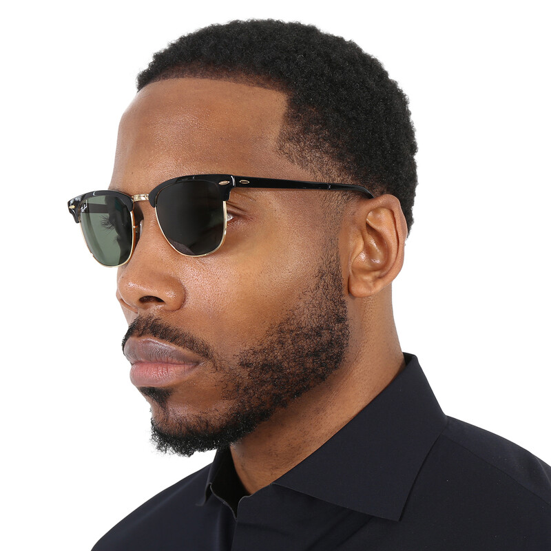 の*ー様 夏毛のNECOベレー mmts BEAMS CA4LA Ray-Ban Clubmaster Metal Green Square Unisex Sunglasses RB3716 187