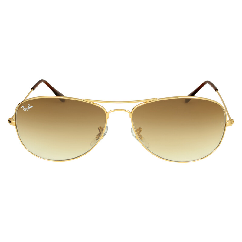 Ray-Ban Cockpit Light Brown Gradient Pilot Men