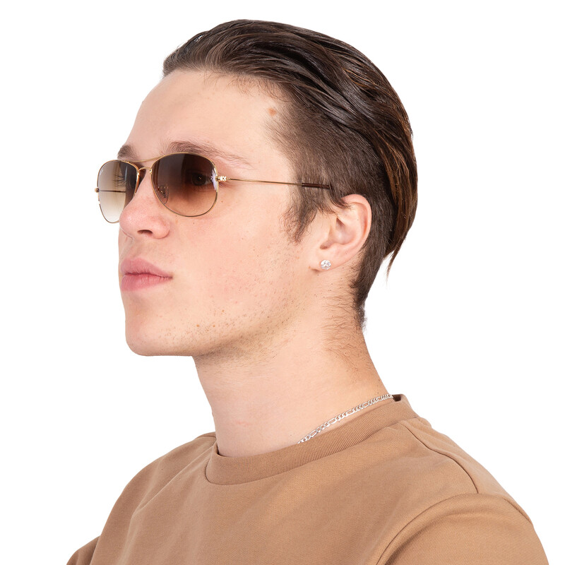 Ray-Ban Cockpit Light Brown Gradient Pilot Men's Sunglasses RB3362