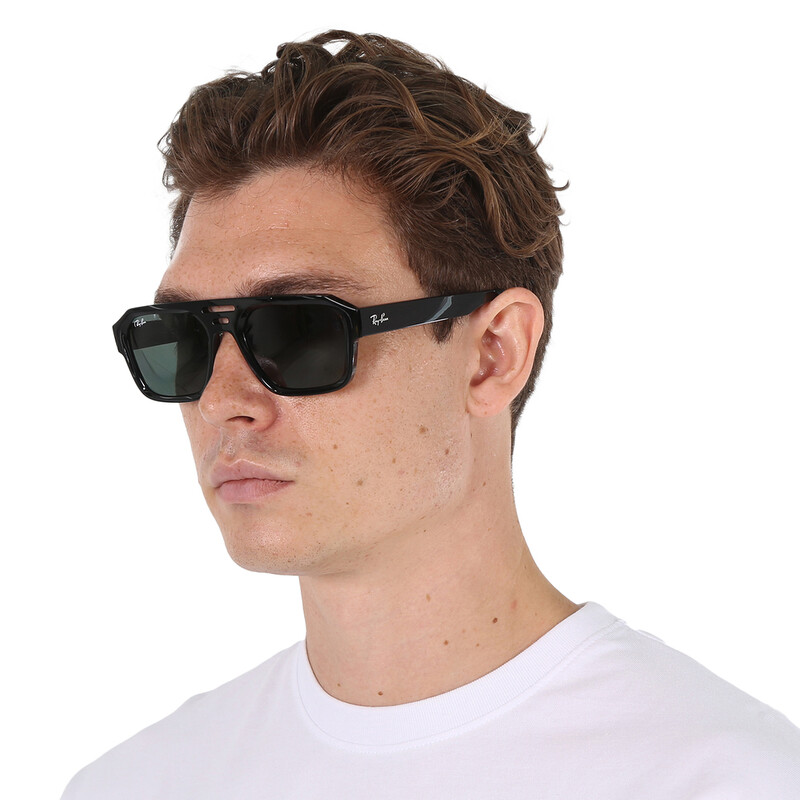 Ray-Ban Corrigan Bio Based Dark Green Navigator Unisex Sunglasses