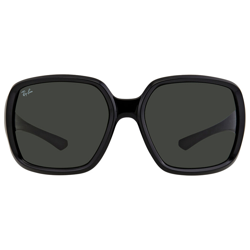 Ray Ban Rb4347 Ray-Ban Dark Green Square Unisex Sunglasses RB4347 601/71 60 ...