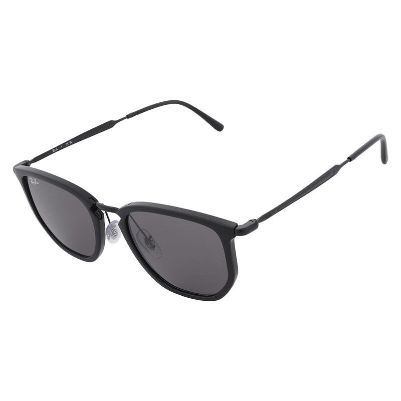 Ray-Ban Dark Grey Irregular Unisex Sunglasses RB4451 601/B1 50