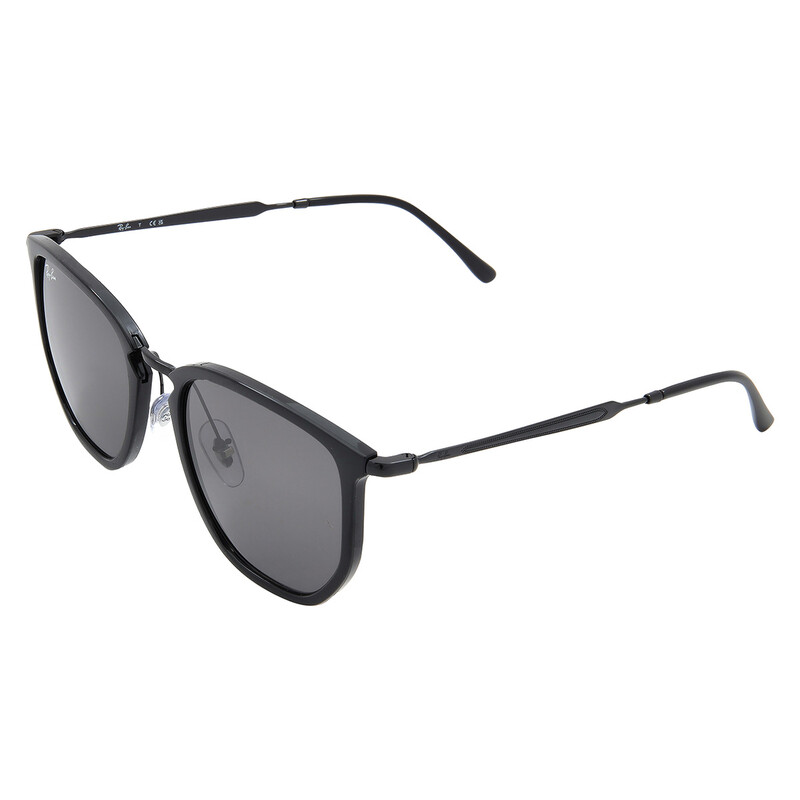 Ray-Ban Dark Grey Irregular Unisex Sunglasses RB4451 601/B1 53