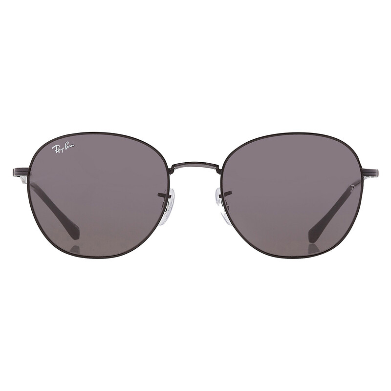 Ray-Ban Dark Grey Phantos Unisex Sunglasses RB3809 002/B1 55