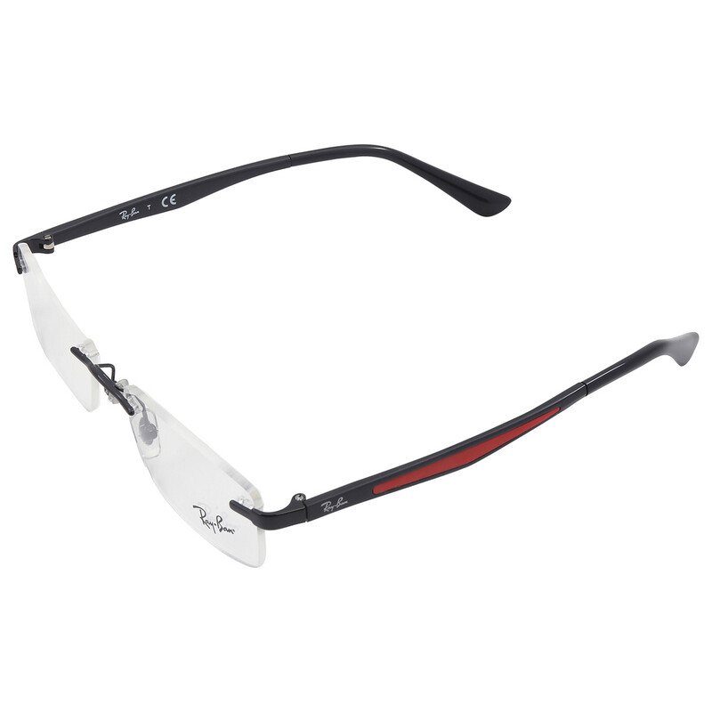 Frame Rays Rectanguler Ray-Ban Demo Rectangular Men's Eyeglasses RX6326I 2898 52 8053672661613 ...