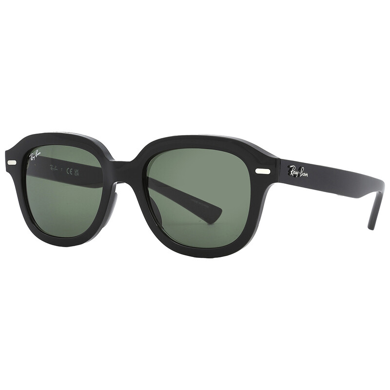Ray-Ban Erik Green Square Unisex Sunglasses RB4398 901/31 51