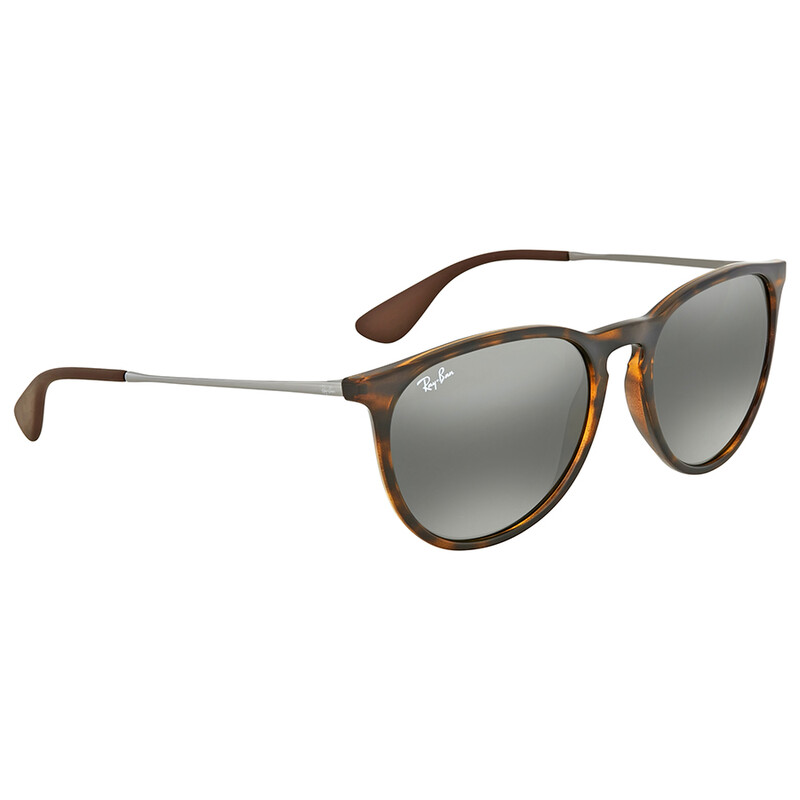 Ray-Ban Havana Erika Sunglasses Classic Green Lens RB4171 w\\Case Ray Ban ERIKA (RB4171-710/71 54) Light Havana with Green  main image 3