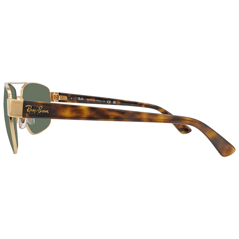 Ray-Ban G-15 Green Navigator Men's Sunglasses RB3663 001/31 60
