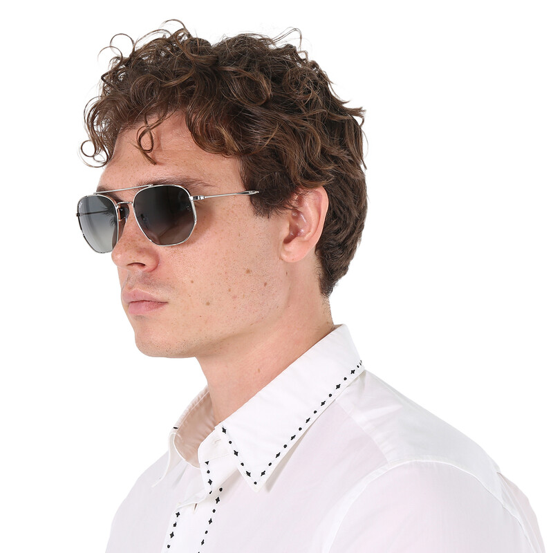 Ray-Ban Gray Irregular Unisex Sunglasses RB3707003/7157 RB3707 003