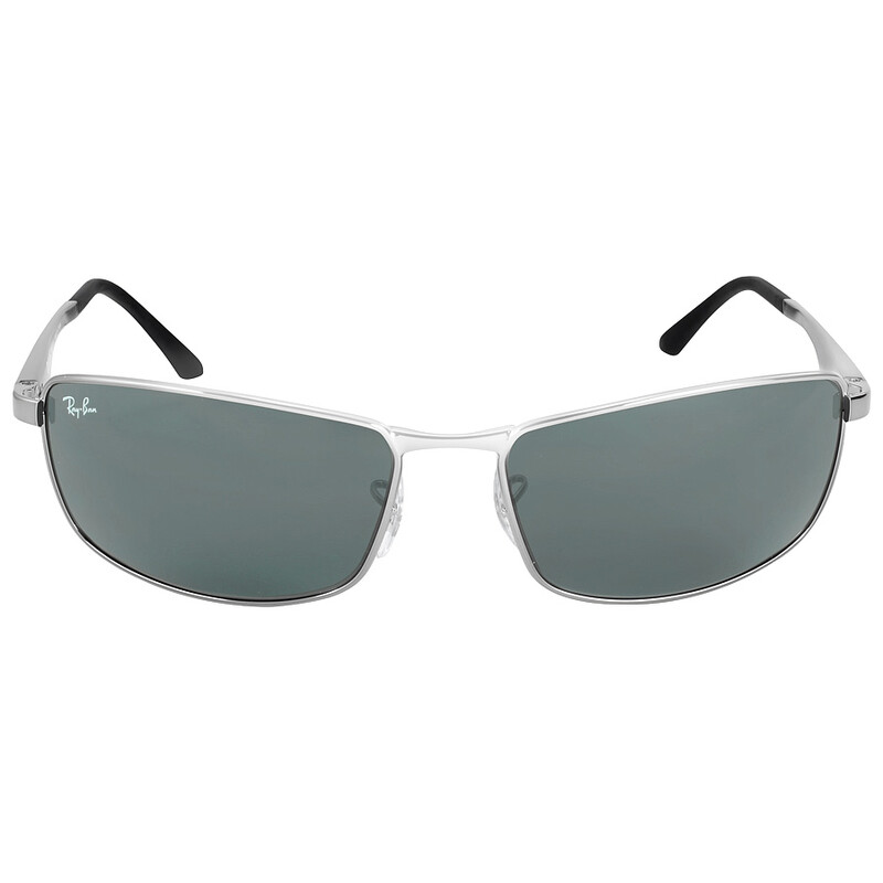 Ray-Ban Green Classic G-15 Rectangular Men's Sunglasses RB3498 004 Ray-Ban Green Classic G-15 Rectangular Men's Sunglasses RB3498 004