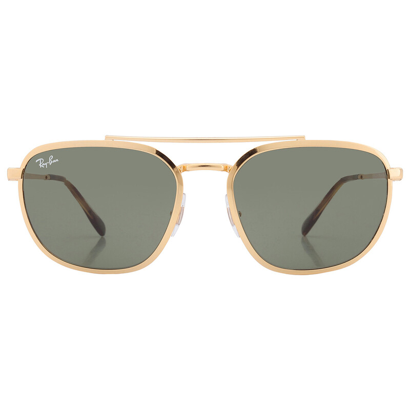 Ray-Ban Green Navigator Unisex Sunglasses RB3708 001/31 56