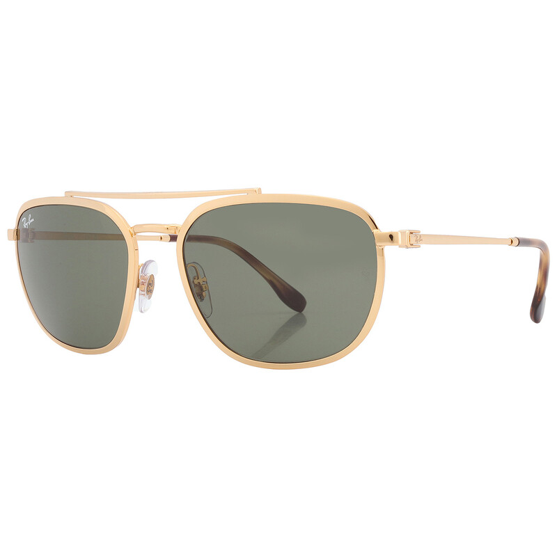 Ray-Ban Green Navigator Unisex Sunglasses RB3708 001/31 56