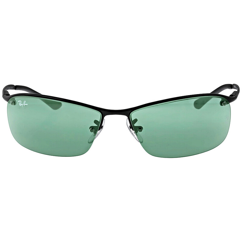 Ray-Ban Green Rectangular Men's Sunglasses RB3183 006/71 63