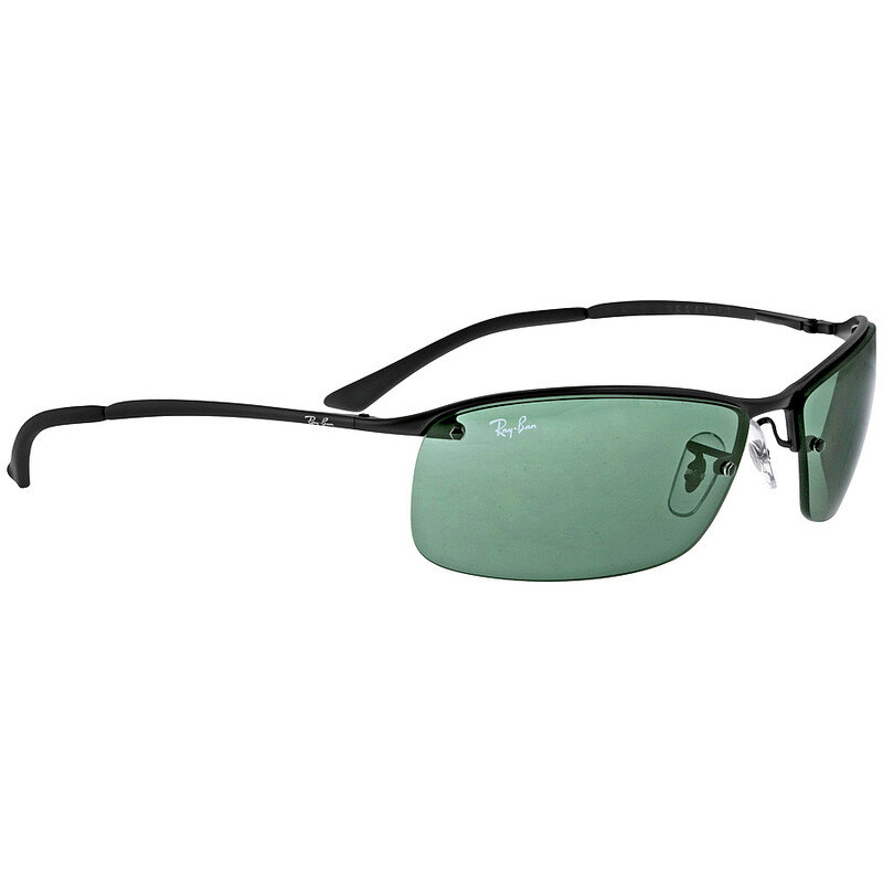 Ray-Ban Green Rectangular Men's Sunglasses RB3183 006/71 63