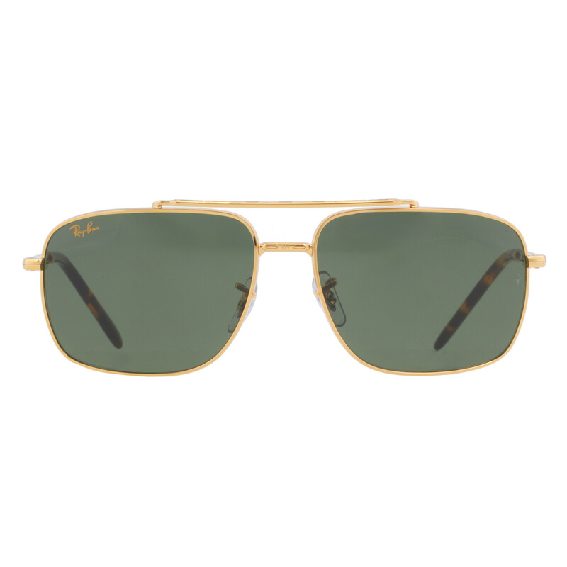 Ray-Ban Green Square Sunglasses RB3796 919631 59 8056597836999