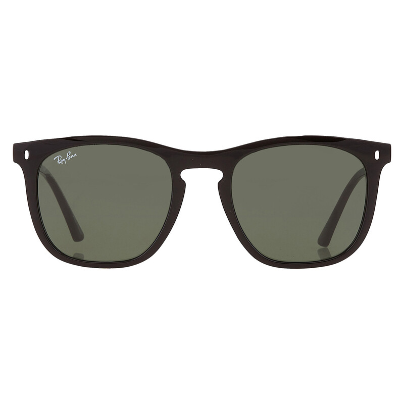 Ray-Ban サングラス RB2210 901/31 Ray-Ban Green Square Unisex Sunglasses RB2210 901/31 53