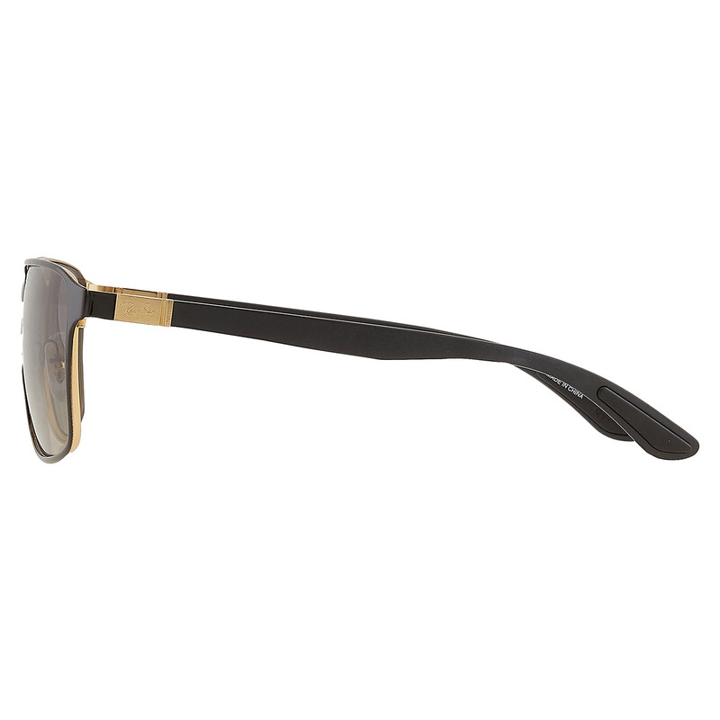 Ray-Ban Grey Square Unisex Sunglasses RB3721 187/11 59
