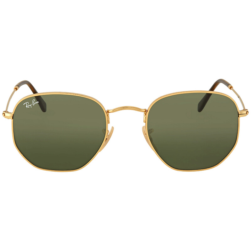 Ray Ban Uni-Sex Polarized Hexagonal Flat Sunglasses Ray Ban Hexagonal Flat RB-3548 Sunglasses | The Vault NYC main image 4