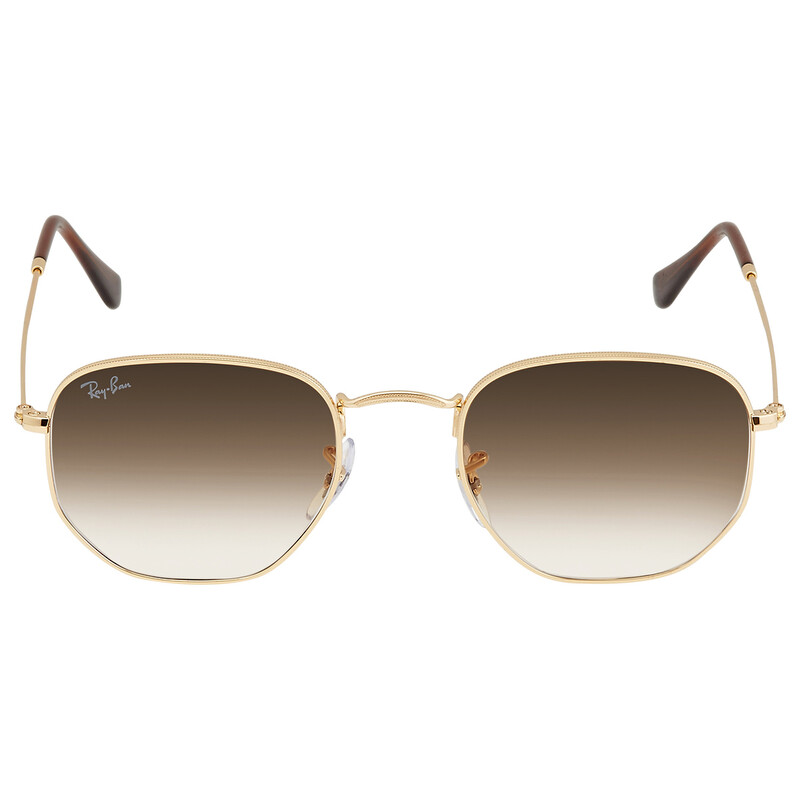 Ray-Ban Women\'s Brown Hexagonal Sunglasses with Gradient Lenses s-l400.jpg main image 3