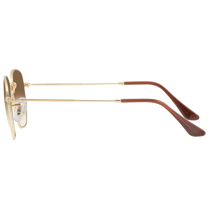 Ray-Ban Hexagonal Light Brown Gradient Unisex Sunglasses  display picture 1