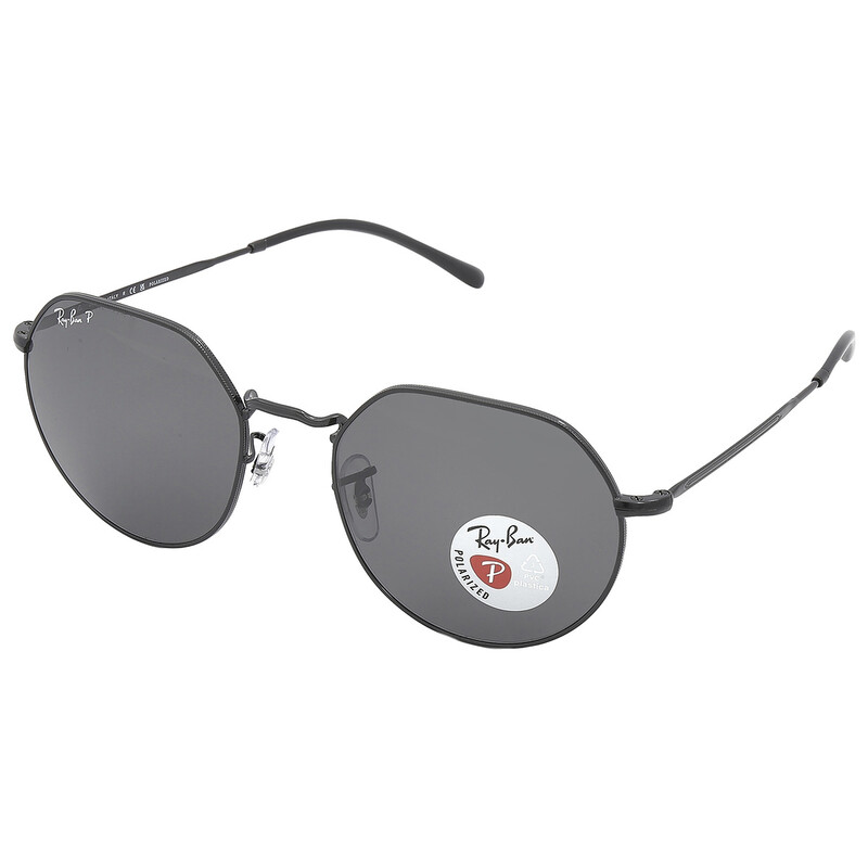 RB3565 JACK 002/48 レイバン 偏光サングラス メタル ブラック Ray-Ban（レイバン） 偏光 サングラス RB3565-002/48-51サイズ 正規品