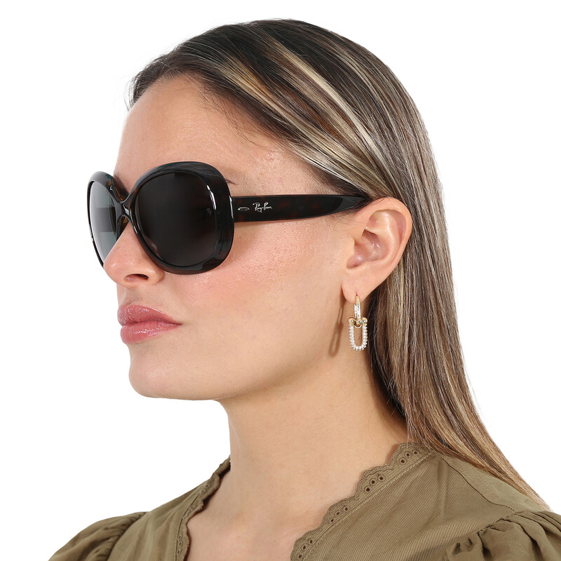 Ray-Ban Jackie Ohh II Green Classic Butterfly Ladies Sunglasses