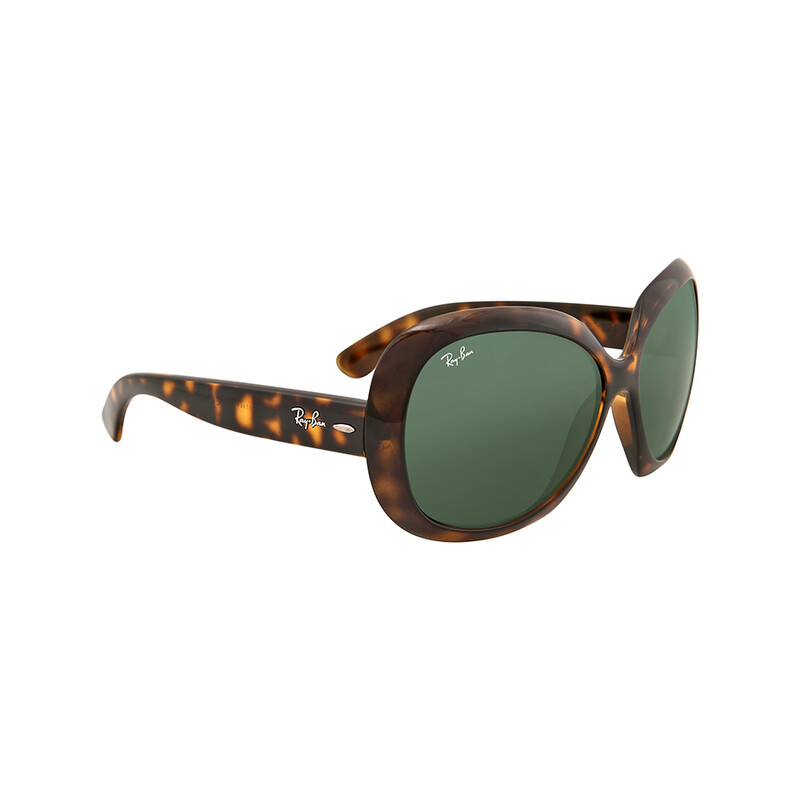 Ray-Ban Jackie Ohh II Green Classic Butterfly Ladies Sunglasses