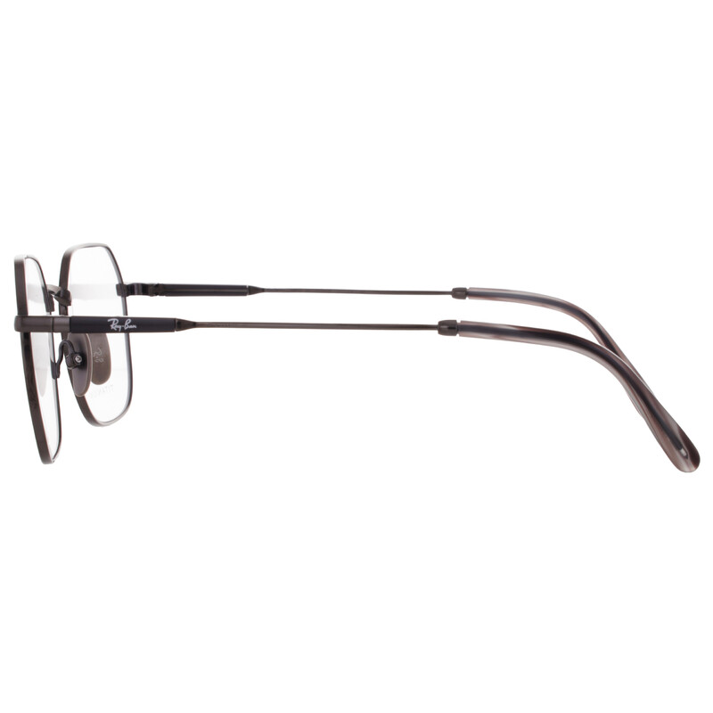Ray-Ban JIM TITANIUM Demo Geometric Unisex Eyeglasses RX8794 1000
