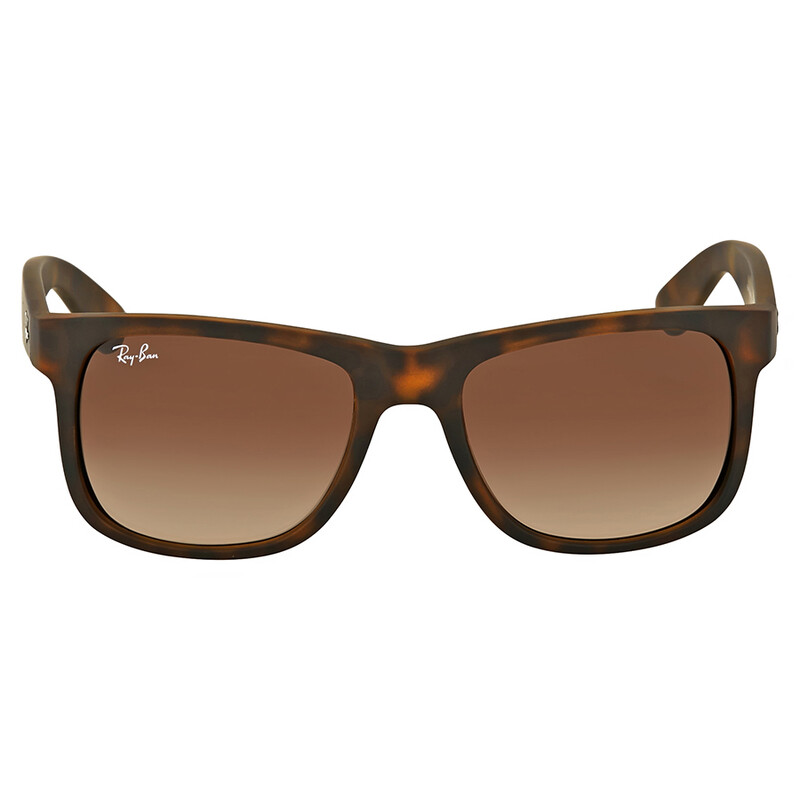 Ray-Ban Justin Classic Brown Gradient Square Men's Sunglasses