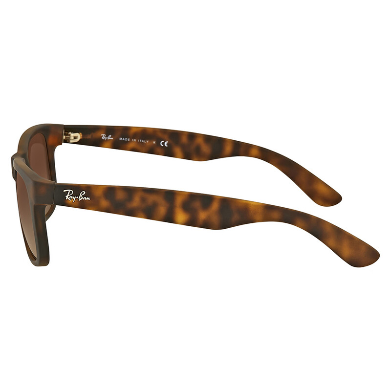 Ray-Ban(レイバン) サングラス ジャスティン RB4165 ダークブラウン×ブラウン レイバン公式ストア】 Ray-Ban® JUSTIN CLASSIC サングラス
