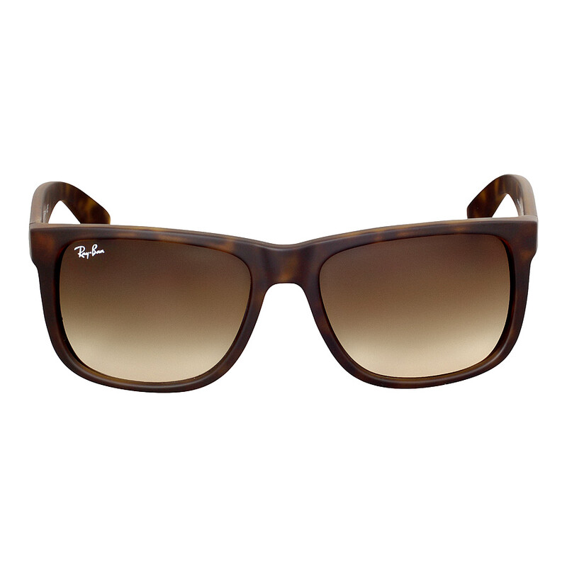 Ray-Ban Justin Classic Brown Gradient Square Unisex Sunglasses