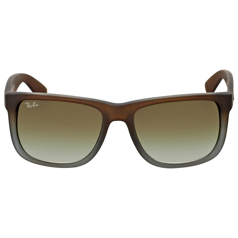 Ray-Ban Justin Classic Green Gradient Square Men's Sunglasses