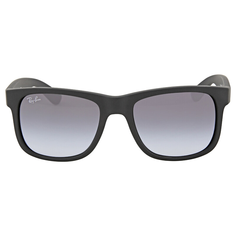Ray-Ban Justin Classic Grey Gradient Rectangular Men's Sunglasses