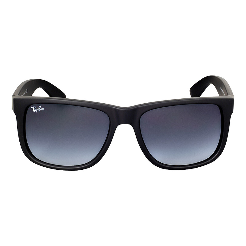Ray-Ban Justin Classic Grey Gradient Rectangular Men's Sunglasses