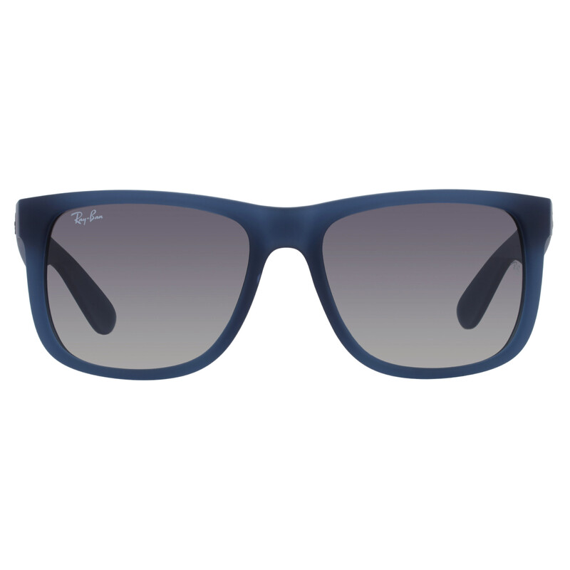 Ray-Ban Justin Gradient Grey Square Men's Sunglasses RB4165 681311