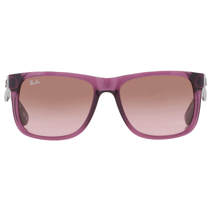 Ray-Ban Justin Pink Gradient Brown Square Men's Sunglasses RB4165