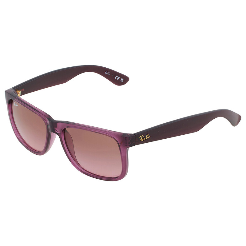 Ray-Ban Justin Pink Gradient Brown Square Men's Sunglasses RB4165