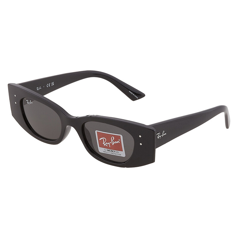 Ray-Ban Kat Bio Based Dark Grey Irregular Unisex Sunglasses RB4427
