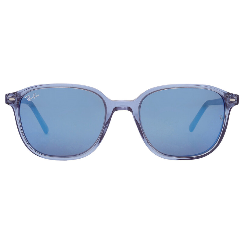 Ray-Ban Leonard Blue Mirror Square Unisex Sunglasses RB2193 6638O4