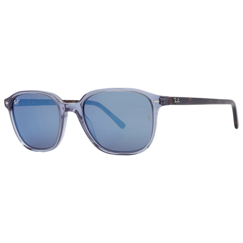 Ray-Ban Leonard Blue Mirror Square Unisex Sunglasses RB2193 6638O4