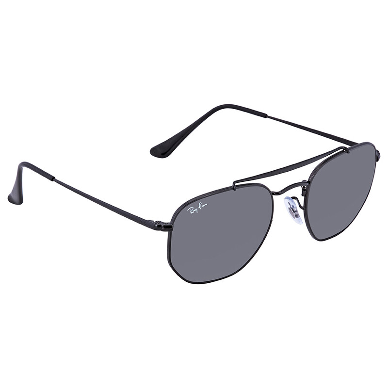 Ray-Ban Marshal Sunglasses Aviators RB3648 Gunmetal Grey Gradient Unisex… MARSHAL Sunglasses in Gunmetal and Brown/Silver Gradient  main image 3