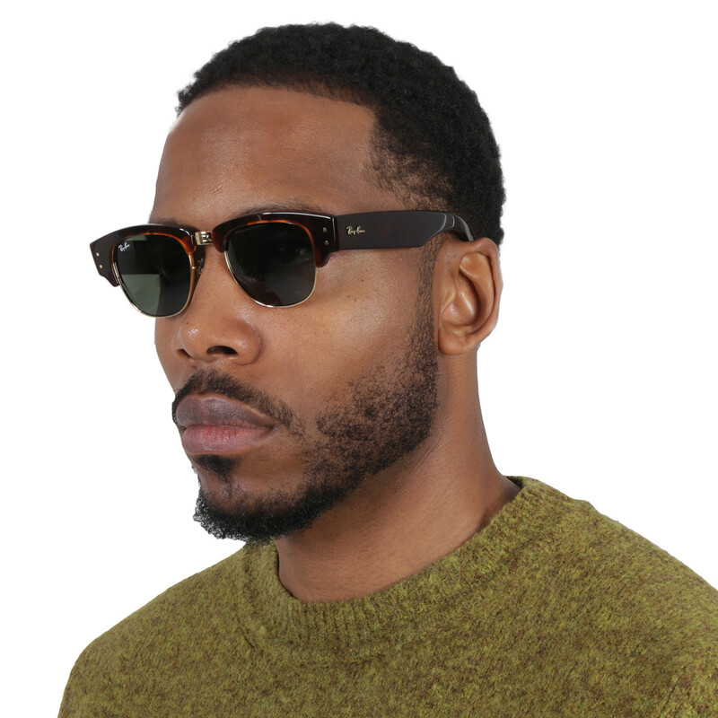 Ray-Ban Mega Clubmaster Green Square Unisex Sunglasses RB0316S 990