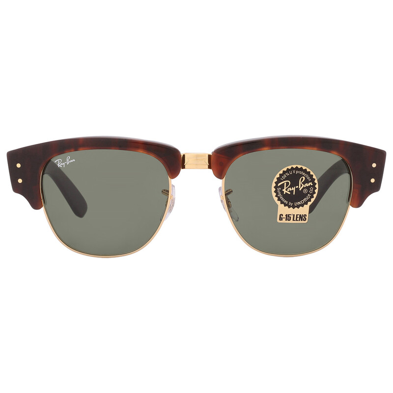 正規MEGA CLUBMASTERメガクラブマスターRB0316S 990/31 Ray-Ban Mega Clubmaster Green Square Unisex Sunglasses RB0316S 990