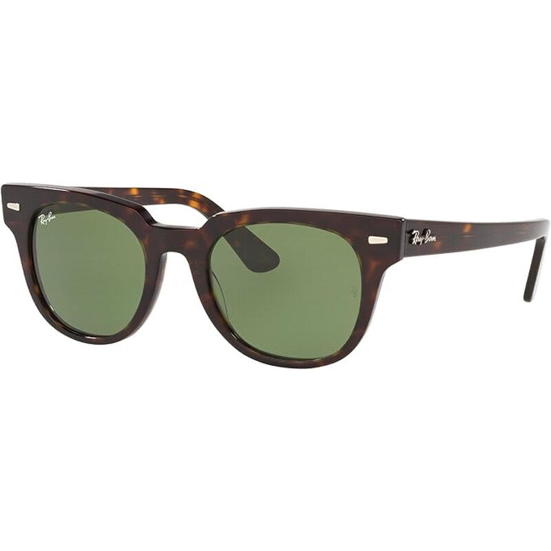 Ray-Ban Meteor Classic Green Square Unisex Sunglasses RB2168 902
