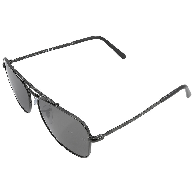 Ray-Ban New Caravan Dark Gray Rectangular Unisex Sunglasses RB3636