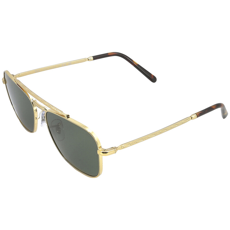 Ray-Ban New Caravan Green Square Unisex Sunglasses RB3636 919631
