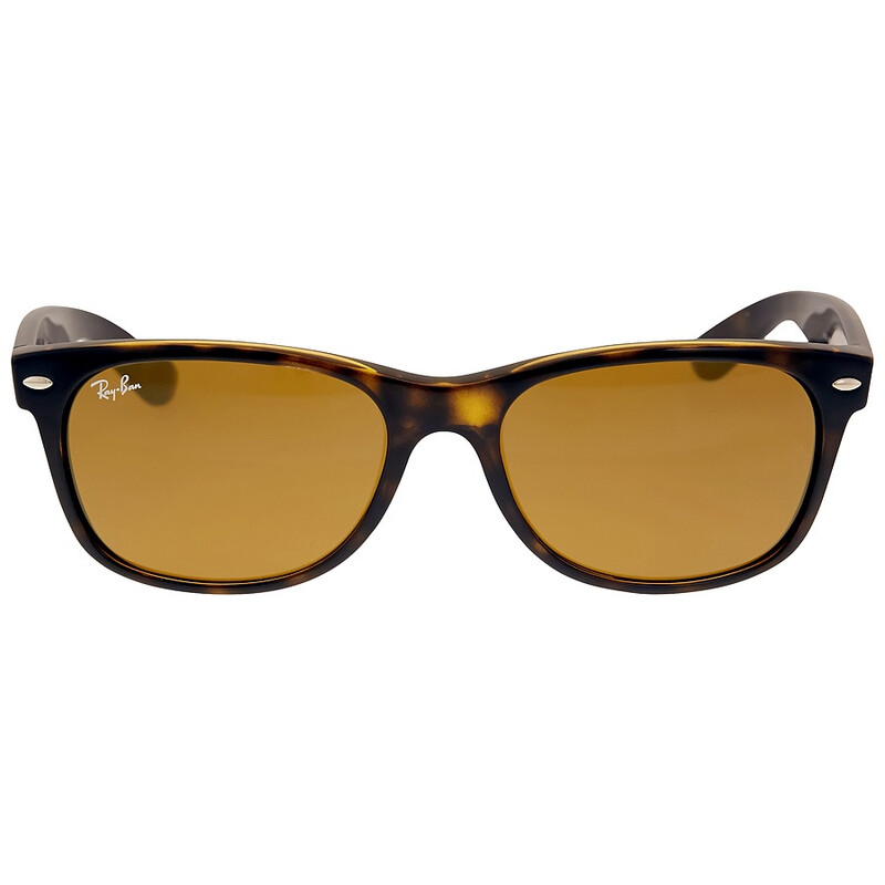 Ray-Ban RB2132F 710/51 55サイズフェディットブラウン美品 レイバン NEW WAYFARER RB2132F-710/51-55｜メガネのオーマイグラス