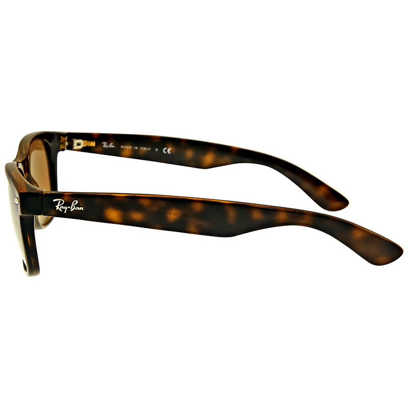 Ray-Ban New Wayfarer Classic Brown Unisex Sunglasses RB2132 710 55
